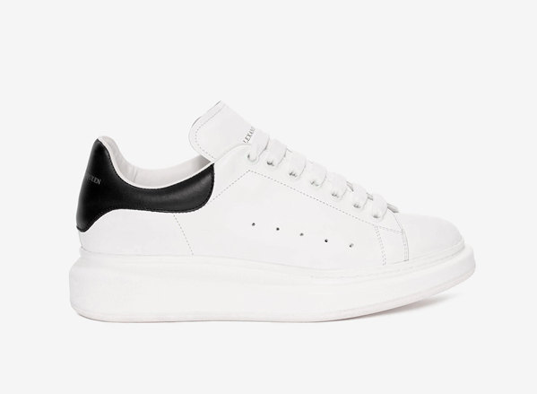 Men's White/Black Shoes 075 Men's White/Black Shoes 075